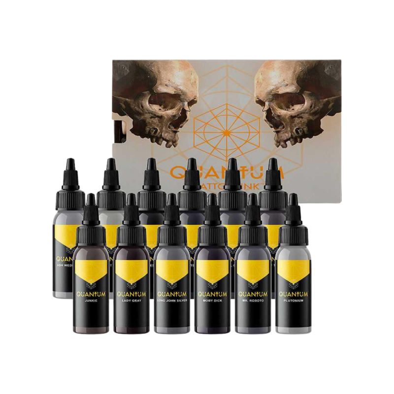 QUANTUM ORIGINALS Opaque Gray Set of 12