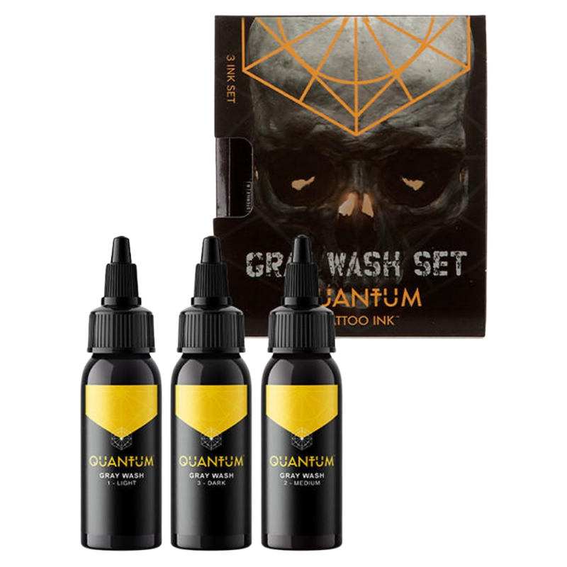 QUANTUM ORIGINALS Gray Wash Set of 3