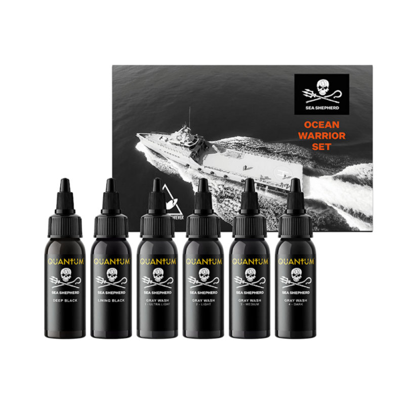 SEA SHEPHERD Gray Wash Set of 6